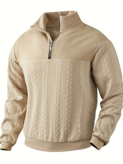 Rafael™ | Vintage Men's Zip-Up Sweater