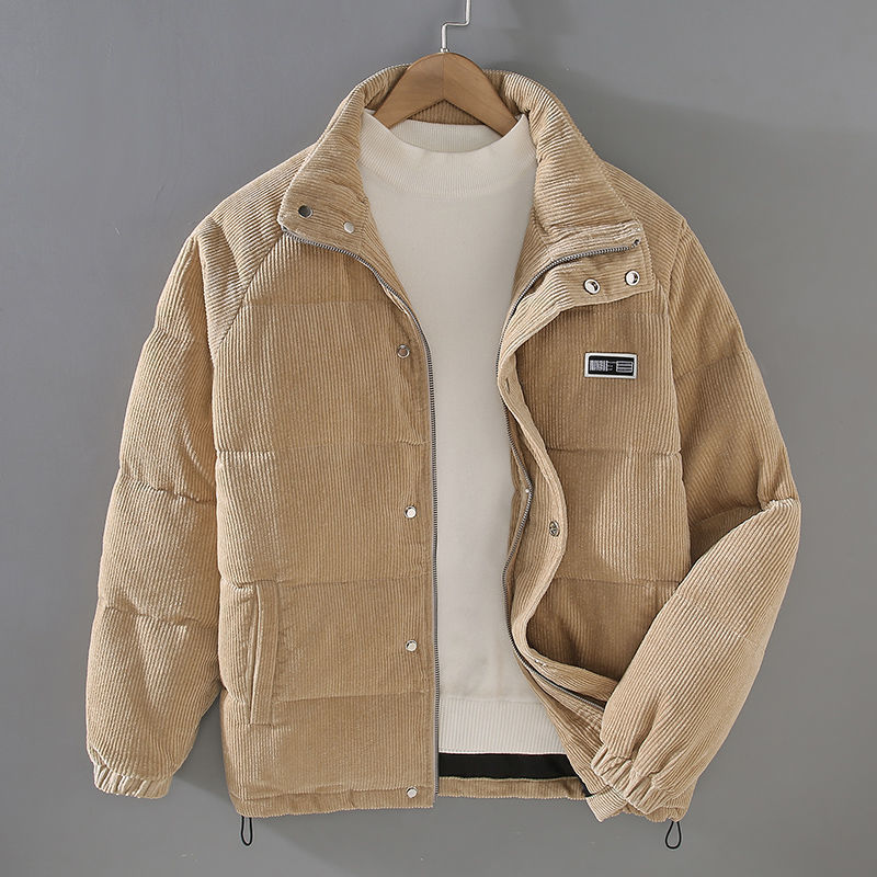 Jacob™ | Warm coat in corduroy style