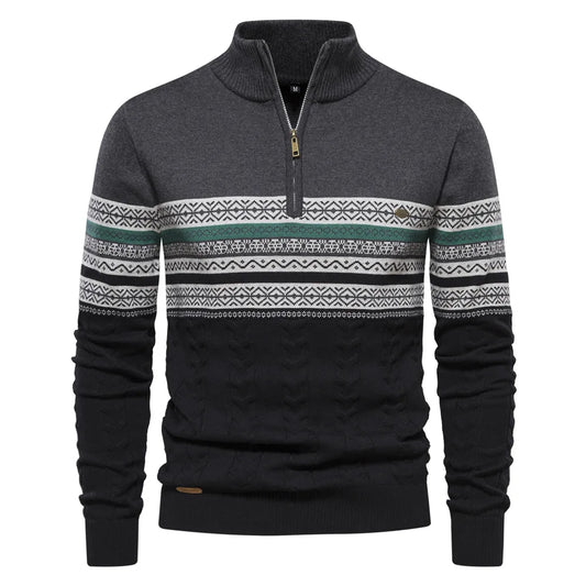 Jayden™ | Stylish Half-Zip Sweater