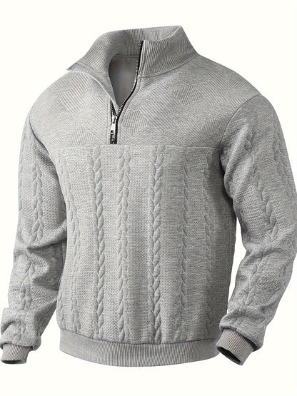 Rafael™ | Vintage Men's Zip-Up Sweater